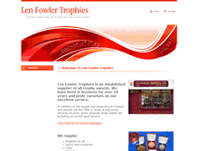 Tablet Screenshot of lenfowlers.com